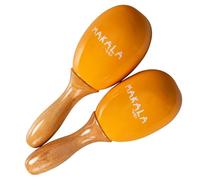 Kala MaKala by Kala Maracas Medium - Yellow Percussion Instrument Pair