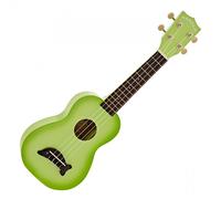 Kala Makala Dolphin Soprano Ukulele Green Apple Burst