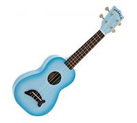 Kala Makala Dolphin Soprano Ukulele Light Blue Burst