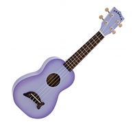 Kala Brand Music Co. Makala Dolphin, 4-String Ukulele, Purple Burst, Soprano (MK-SD/PLBURST)