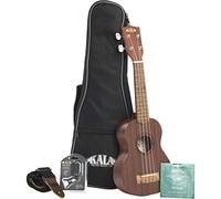 Kala Makala KA-15-S Bundle Soprano Ukulele Mahogany Starter Set