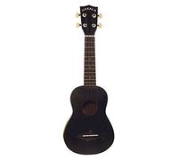 Kala MK SS BLK Vintage Satin Finish Makala Shark Soprano Ukulele - Black