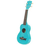 Kala MK-SS-BLU Makala Shark Soprano Ukulele (Blue)