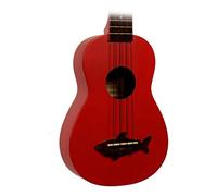 Kala MK SS Red Vintage Satin Finish Makala Shark Soprano Ukulele