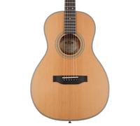 Kala Solid Cedar Top Parlor Guitar w/Bag (KA-GTR-PLR_W/BAG)