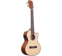 Kala Solid Spruce Top Mahogany Tenor electric-acoustic ukulele with gig bag
