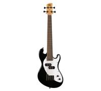 Kala U-Bass Solid Body 4-String Jet Black Fretless with Bag