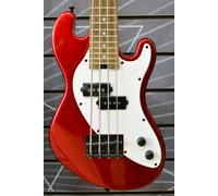 Kala U-BASS Solid Body With Logo Gig Bag - Candy Apple Red