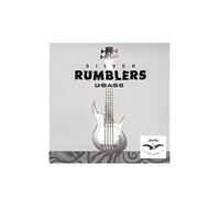 Kala U-Bass Strings, Silver Rumblers, MUSICAL_INSTRUMENT_STRING, Black, Polished