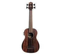Kala U-Bass Striped Ebony, Fretless, with Deluxe Bag