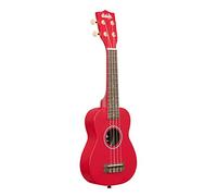 Kala Ukadelic Soprano Ukulele - Cherry Bomb - including bag