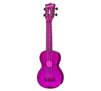 Kala Waterman Soprano Purple Grape Fluorescent with Bag | Ukulele | New