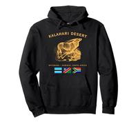 Kalahari Desert Gemsbok Botswana Namibia South Africa Flags Pullover Hoodie