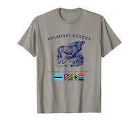 Kalahari Desert Gemsbok Botswana Namibia South Africa Flags T-Shirt