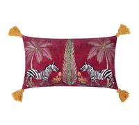 Kalahari Embroidered Velvet Cushion Wylder Multi 30cm x 50cm