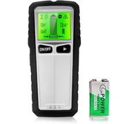 KALAHOL 5 in 1 Stud Finder Wall Scanner - Electronic Wall Detector Beam Joist Detector with LCD Display Stud Sensor Edge Center Finding for AC Wire Wood Metal Studs Cable Joist Detection
