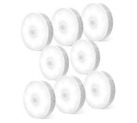 KALAHOL Motion Sensor Lights Indoor, Cupboard Light, Stair Lights Night Light, 3 Modes USB Charging Wall, Magnetic for Kitchen Stair Closet Under Cabinet
