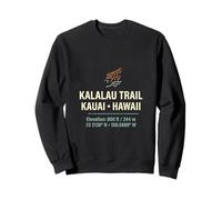 Kalalau-Trail Challenging Hiking Track Sweatshirt