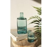 Kalalou CRL5134 Bedside Water Carafe and Drinking Glass, Green