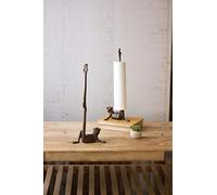 Kalalou Paper Towel Holder, Metal, Brown, One Size