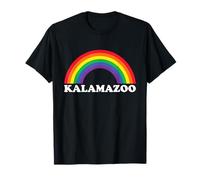 Kalamazoo Rainbow LGBTQ Gay Pride Lesbians Queer T-Shirt