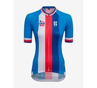 Kalas Czech Team Z2 Short Sleeve Jersey Blue Red Women - M