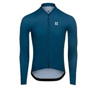 Kalas Passion Temps Long Sleeve Cycling Jersey - Petrol Blue / 2XLarge / Size 6