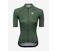Kalas Passion Z3 Carbon Short Sleeve Jersey Green XL Woman XL Olive