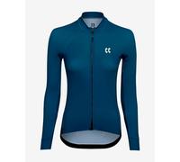 Kalas Passion Z3 Temps Long Sleeve Jersey Blue XL Woman XL Petrol Blue