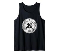 Kalashnikov AK-47 USSR CCCP Vintage Cold War Gun Lover Tank Top