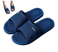 Kalastussaari Acupressure Massage Slippers, Acupuncture Slippers for Men, Breathable Functional Massage Sandals for Reduce Feet Neuropathy Pain Relief & Tension