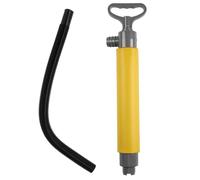 Kalastussaari Bilge Pump with Extension Hose, Portable Manual Bilge Pump with Non-Slip Handle, Rescue Outdoor Survival Tool for Kayak Canoe Boat