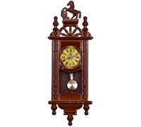 Kalastussaari Dollhouse Clock Miniature, Vintage Alloy Wall Clock, Decorative Tiny Timepiece for DIY Dollhouse Accessories, Model Displays/0.79x2.36