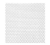 Kalastussaari Drain Cover 12x12 Inch Square 304 Stainless Steel 5mm Mesh Drain Hair Catcher Washable Reusable for Indoor Outdoor Shower Hair Catcher
