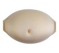 Kalastussaari Fake Pregnant Belly,Lifelike Sponge Pregnancy Belly,Artificial Belly Lightweight Maternity Photoshoot Props for Cosplay, Stage Performances(with Belt)