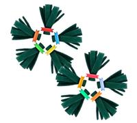 Kalastussaari Fish Breeder Spawning Mop, 10PcsFloating Fish Breeding Mop, Wear-Resistant Sponge Hideout for Egg-Laying/1.8x3.9 Inch