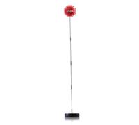 Kalastussaari Flashing LED Stop Sign for Garage Parking Assistant System No Parking LED Sign Outdoor with Stand Flashing LED Stop Sign home
