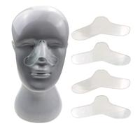 Kalastussaari Gel Nose Pads, 5Pcs CPAP Nose Guard, Comfort Pad Premium Soft CPAP Cushions for Face Guard