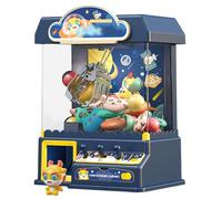 Kalastussaari Kids Toy Claw Machine, Mini Claw Candy/Sweet Grabber Machine with Lights & Sound, Dual Power Arcade for Parties and Birthday Gifts Boys & Girls