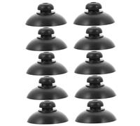Kalastussaari Rubber Suction Cup,10Pcs Aquarium Suction Cups,Black Fish Tank Suction Cups for Fish Tank Aeration Setup, Airline Tubing, and Tank Pump