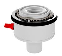 Kaldewei 50mm Water Seal Vertical Shower Waste Fitting And Hair Catcher Chrome