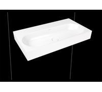 Kaldewei Cloakroom Basin Wall-mounted without overflow 1 tap hole Centro Manhattan