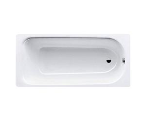 Kaldewei Eurowa No Tap Hole Rectangular Single Ended Bath 1700mm Alpine White
