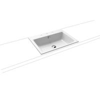 Kaldewei Inset Basin mod. 3151 with overflow, 1 tap hole Puro 900106013001