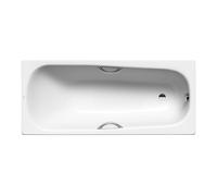 Kaldewei Standard Bath 335 Saniform Plus Star 1700x700mm Black, holes for handle