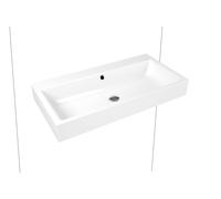 Kaldewei Wall-mounted wash basin with overflow 1 tap hole Puro 901506013001