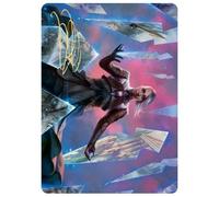 Kaldheim Art Card: Behold the Multiverse (Gold Signature) | Kaldheim