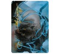 Kaldheim Art Card: Bind the Monster (Gold Signature) | Kaldheim