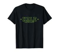 Kale Addict Leaf Power Slogan T-Shirt