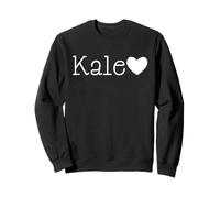 Kale Heart Typography Design Shirt - Healthy Diet Tee Sweatshirt